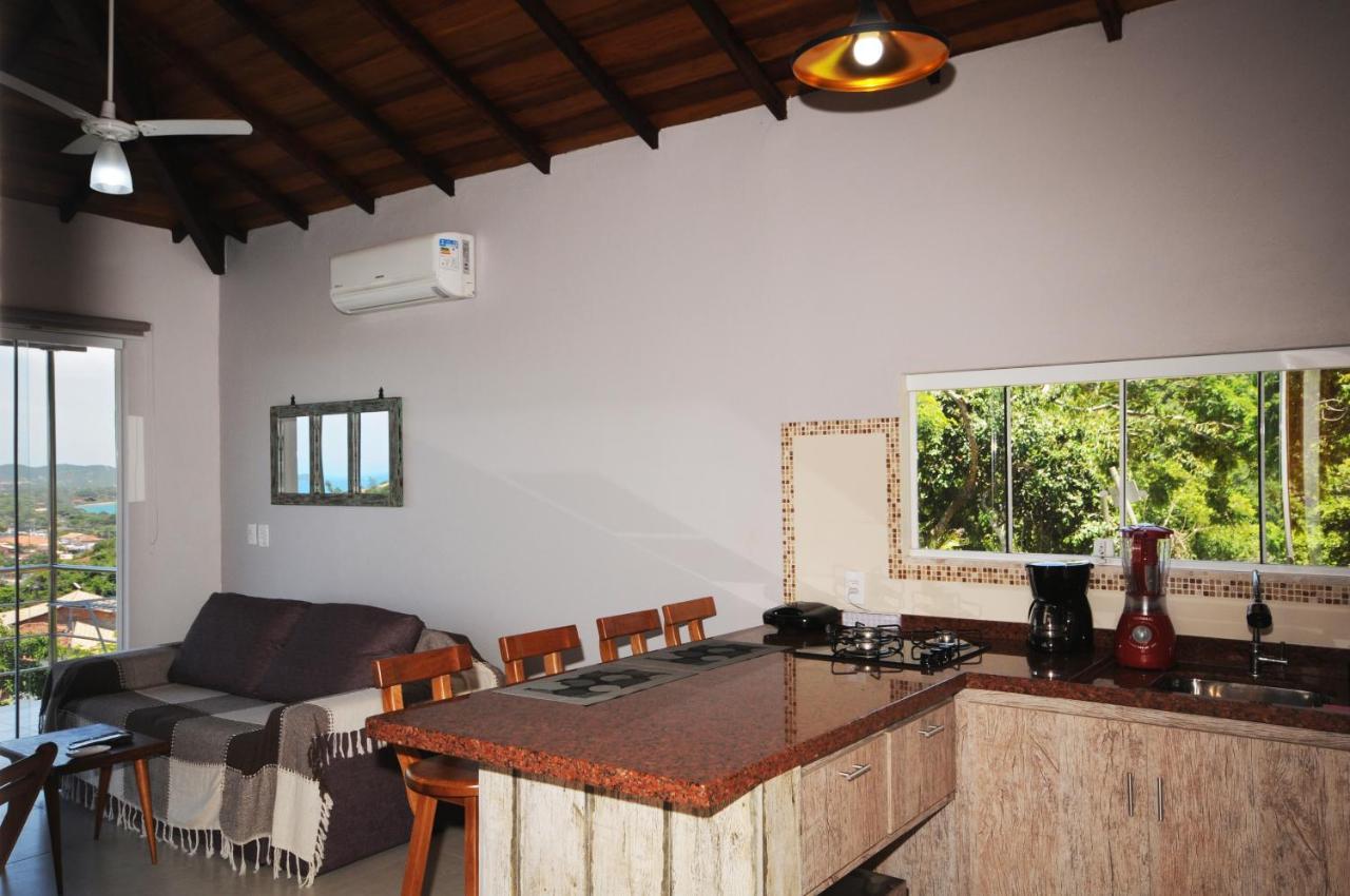 Apartamento Casa em Búzios A Curva do Sol Exterior foto